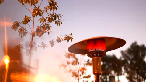 Heater on a Patio Видео 32162554