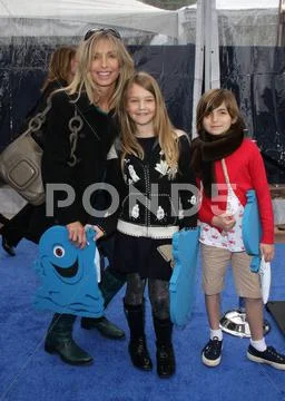 Heather thomas.los angeles premiere of dreamworks animation's monsters vs. al Stock Photos