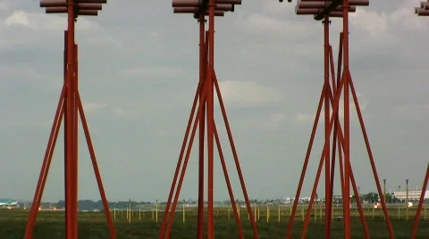 Heathrow Plane Landing Stock Footage 456873