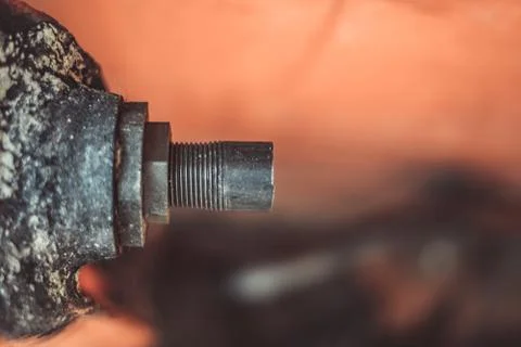 The heating battery is broken Stock Photos