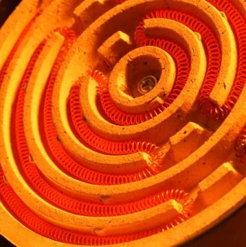 Heating coil 写真素材