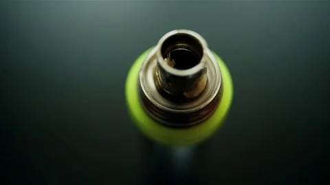 Heating of coils with a large release of steam. Stock Footage 73016788