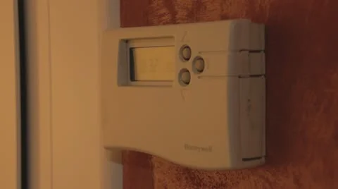 Heating Control Video stock 12701956