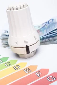 Heating costs Stock Photos