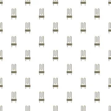 Heating element electric resistance pattern seamless background イラスト素材