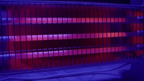 Heating elements beginning to glow Stock Footage 292876998