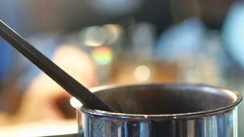 Heating glue while maker artisan clamping violin back to ribs using locating  Stock Footage 219926825