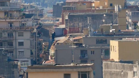 Heating haze over cityscape Stock Footage 108028079