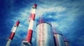 Heating plant with chimney HD 동영상