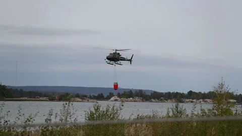 Heating plant fire Stock Footage 196936451