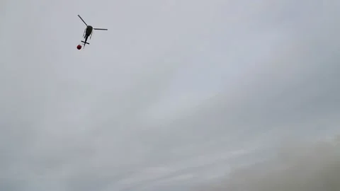 Heating plant fire Stock Footage 196936522