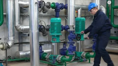 Heating plant Stock Footage 24651659