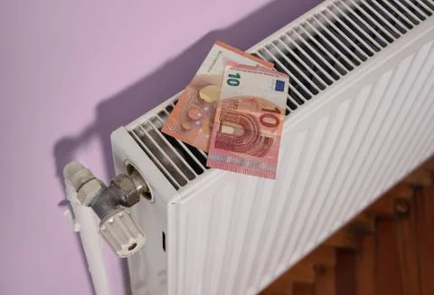 Heating price Foto stock