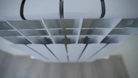 Heating radiator Stock Footage 254006686
