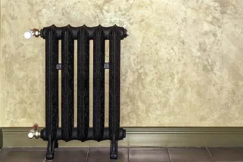 Heating radiator. Stock Photos