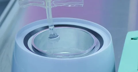 Heating saline solution Stock Footage 70172104