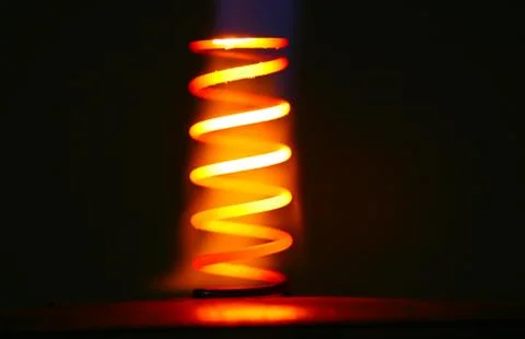 Heating up steele with gas torch Stock Photos