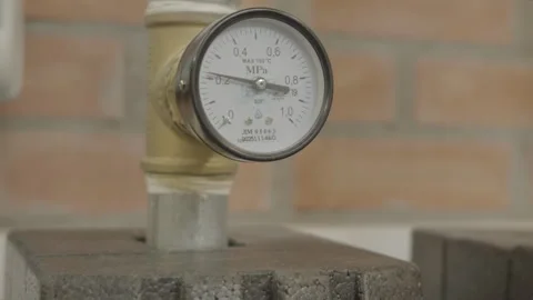 The heating system in the boiler room Video stock 265985622