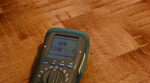 Heating system gas emissions test Stock Footage 36942535