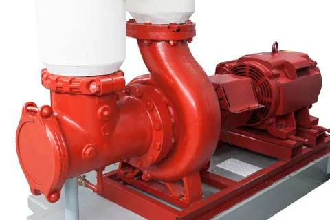 Heating water pump Stock Photos