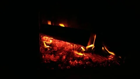 Heating with wood for heating a dwelling Stock Footage 205070412