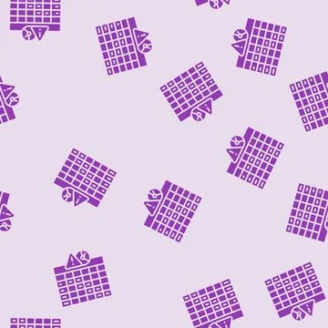 Heatmap risk glyph seamless pattern イラスト素材