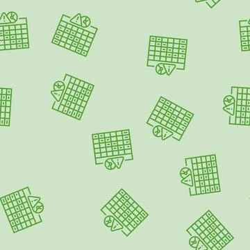 Heatmap risk line seamless pattern イラスト素材