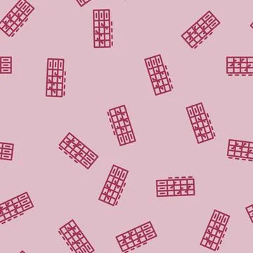 Heatmap risk line vector seamless pattern Stock Illustration