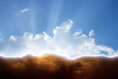 Heaven and hell Illustration