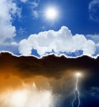 Heaven and hell イラスト素材