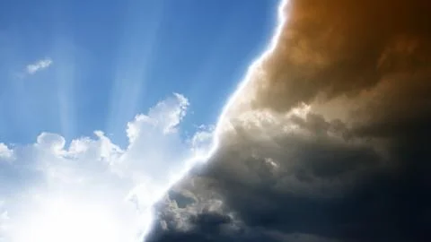 Heaven and hell イラスト素材