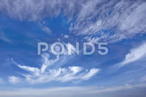 Heaven. beautiful cloudscape Stock Photos