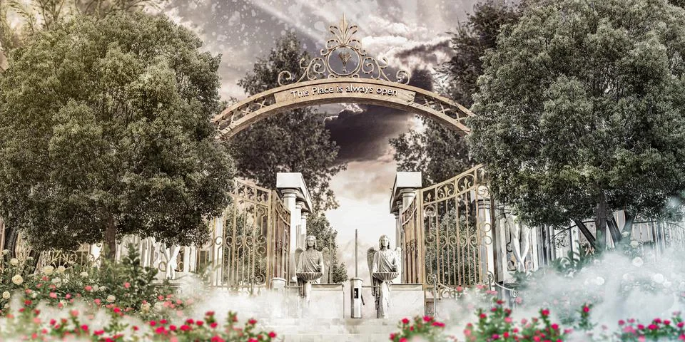 Heaven  gate Illustration