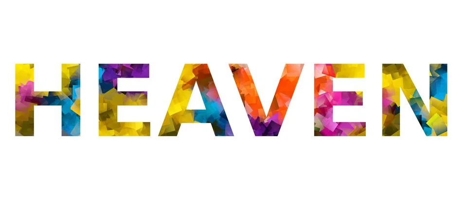 HEAVEN Stock Illustration