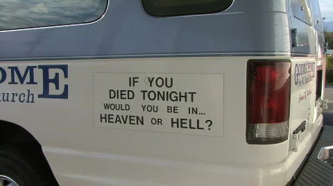 Heaven or HELL? Video stock 280189