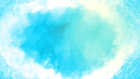 Heaven or paradise clouds tunnel frame for content in slow-mo - loop video Vidéo 224874229