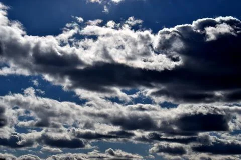 Heaven Scy Cloud 写真素材