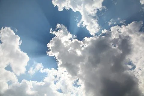 Heaven sky cloudscape 库存照片