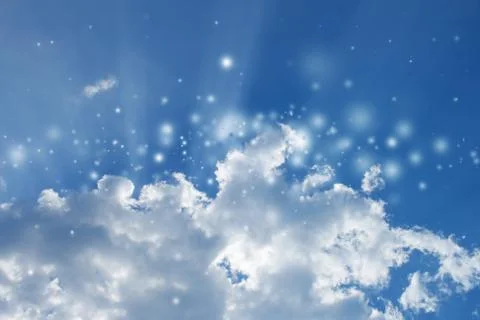 Heaven in sky Ilustração Stock