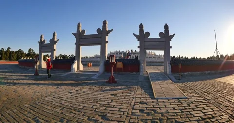 Heaven  Temple  Beijing Stock Footage 67969662