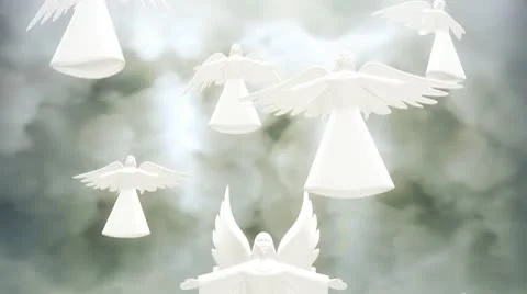 Heavenly Angels Stock Footage 8955591