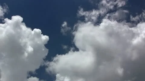 Heavenly cloud battle (timelapse) Stock Footage 11363833