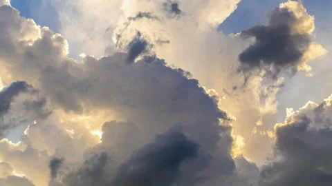 Heavenly clouds accelerated as background Stock Footage 108106200