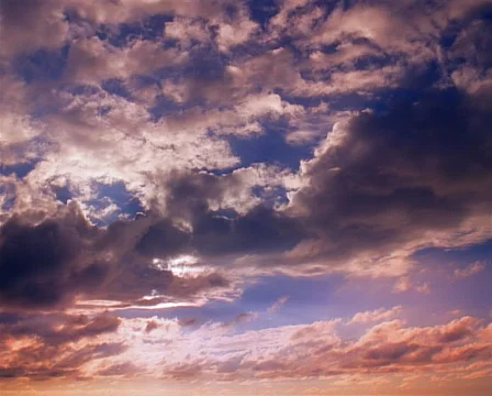 Heavenly Clouds Sunset PAL Stock-Footage 532122