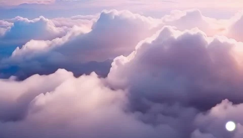 Heavenly Clouds Upclose Spin 스톡 동영상 249120350