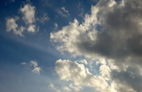 Heavenly Cloudscape Stock Photos