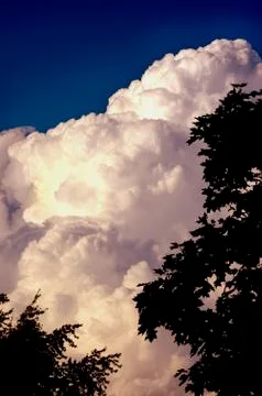 Heavenly Cloudscape Stock Photos