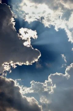 Heavenly Cloudscape Foto stock
