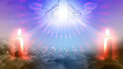 Heavenly Doors Stock Footage 155368691