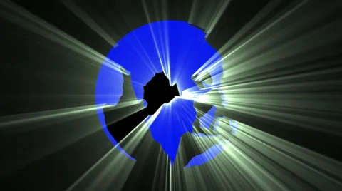 Heavenly globe Stock Footage 1067868